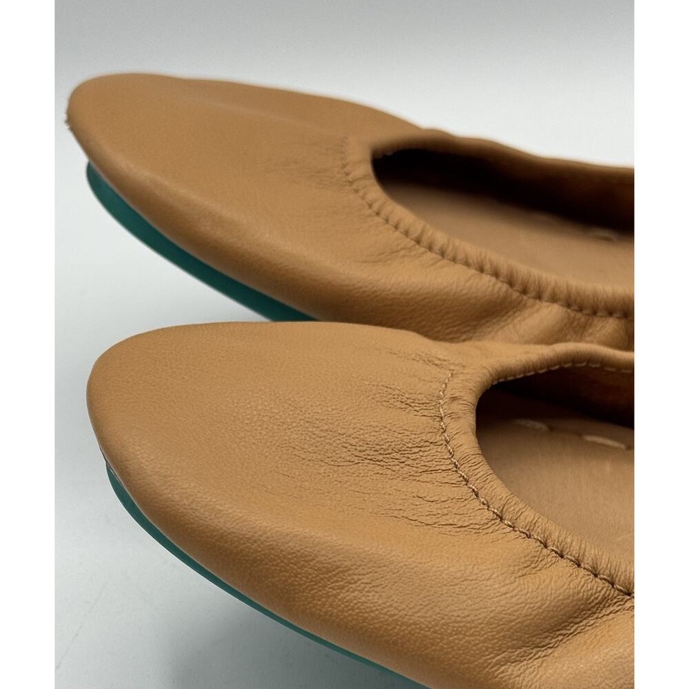 Tieks Gavrieli Ballet Flats Sz 9 M Camel Tan Nappa Leather Foldable Shoes Travel - Picture 6 of 16